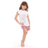 Girls summer pajama set Princess Crown t-shirt + Pink shorts